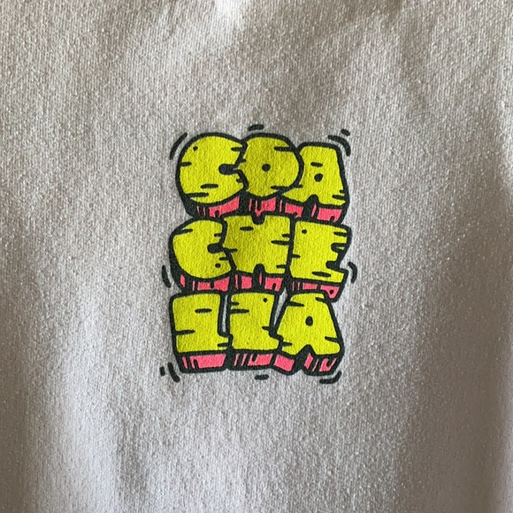 Coachella Valley Music Festival Dinosaur Pizza Crewneck M 2017 - Picture 8 of 8